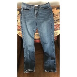 Nicole Miller Studio Womens Jeans Size 10 Blue Wash High Rise StraIght Leg